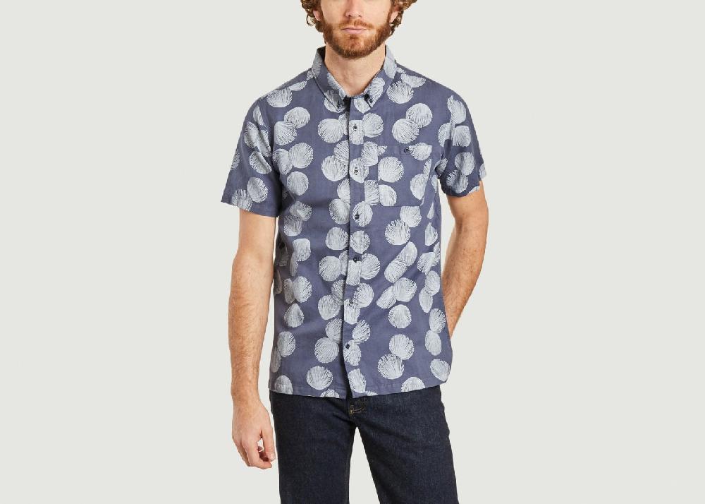 l'exception Chemise Shell Bleu Clair Bask in the Sun