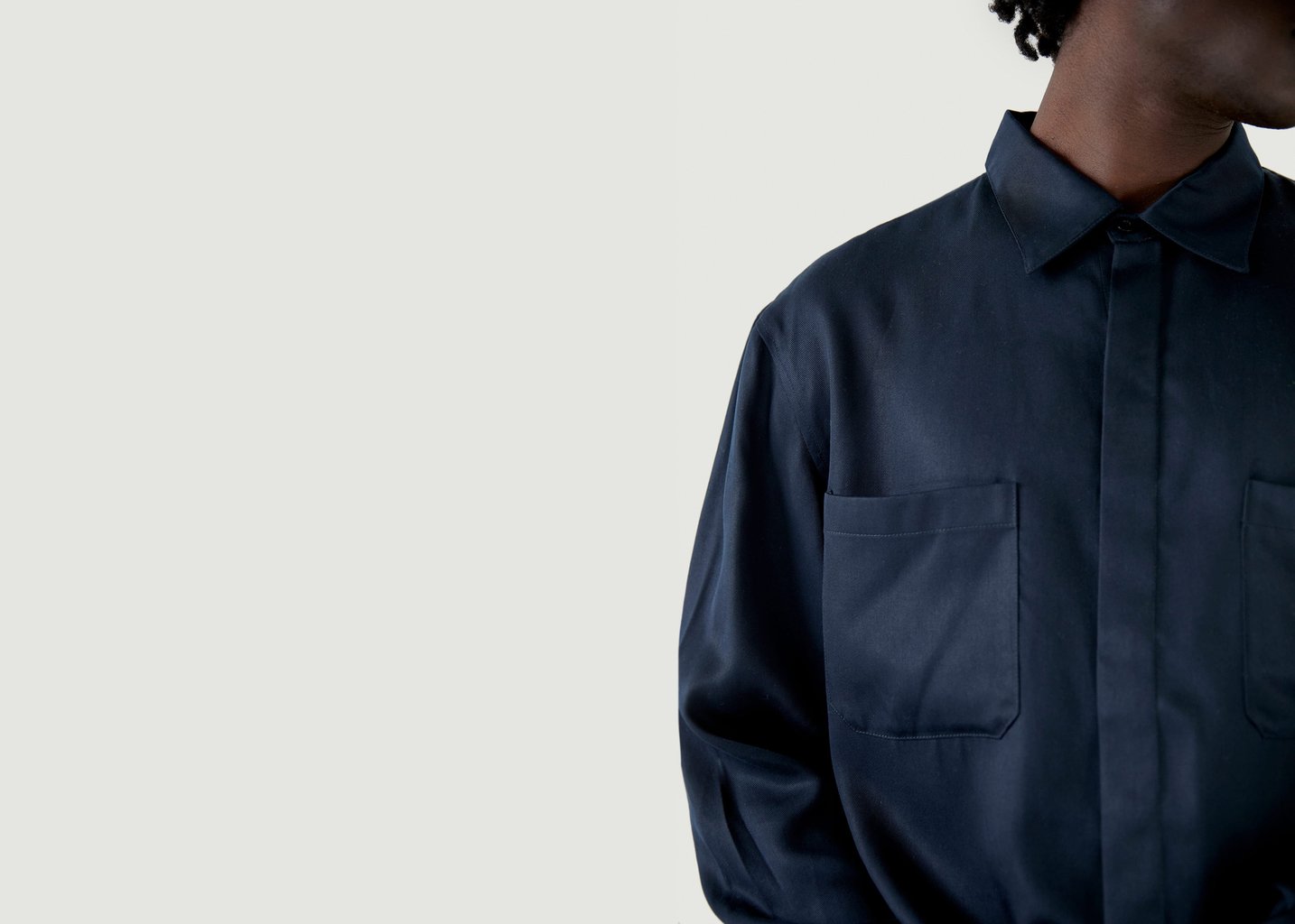 L'exception Chemise Supern Bleu Marine Walkers Appeal