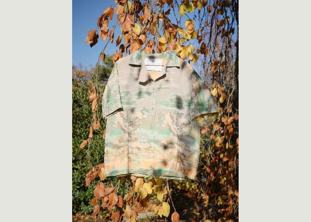 l'exception Chemise Tree Shirt Imprimé Christine Phung