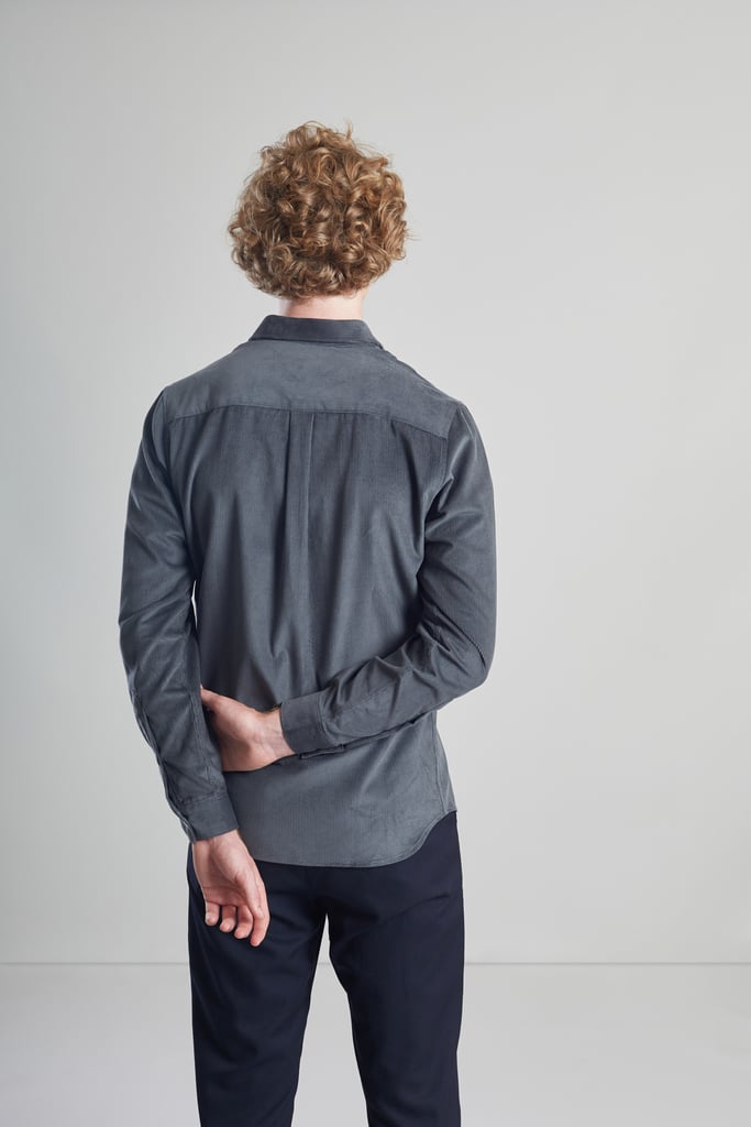 L'exception Chemise Velours Anthracite L'Exception Paris