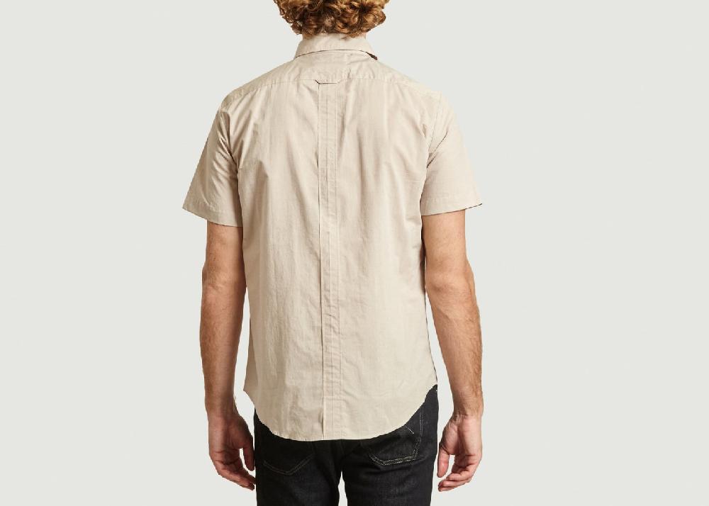 L'exception Chemise Washed Band Of Outsiders X Amit Gris Band Of Outsiders
