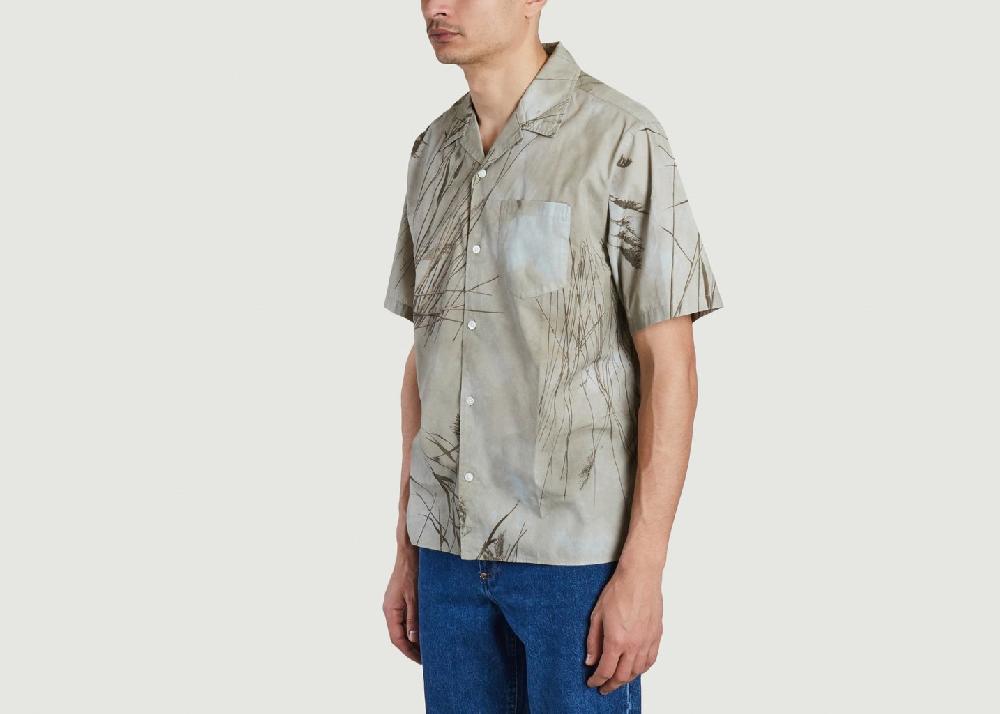 L'exception Chemisette Imprimée En Coton Carsten Imprimé Norse Projects