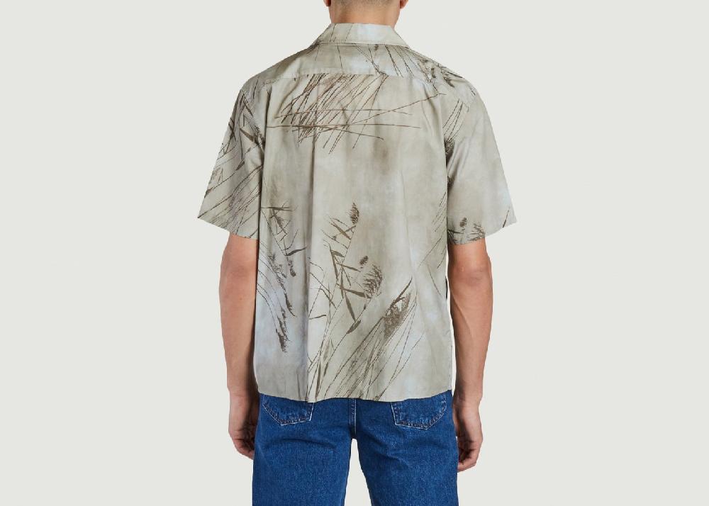 L'exception Chemisette Imprimée En Coton Carsten Imprimé Norse Projects