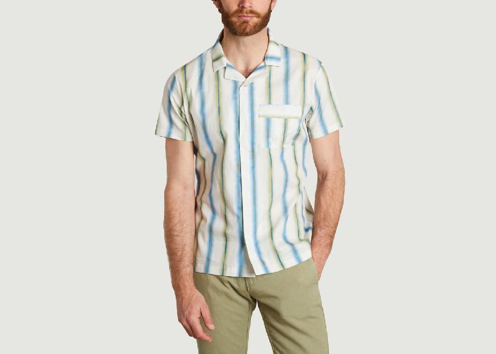 l'exception Chemisette rayée en coton Multicolore JagVi Rive Gauche