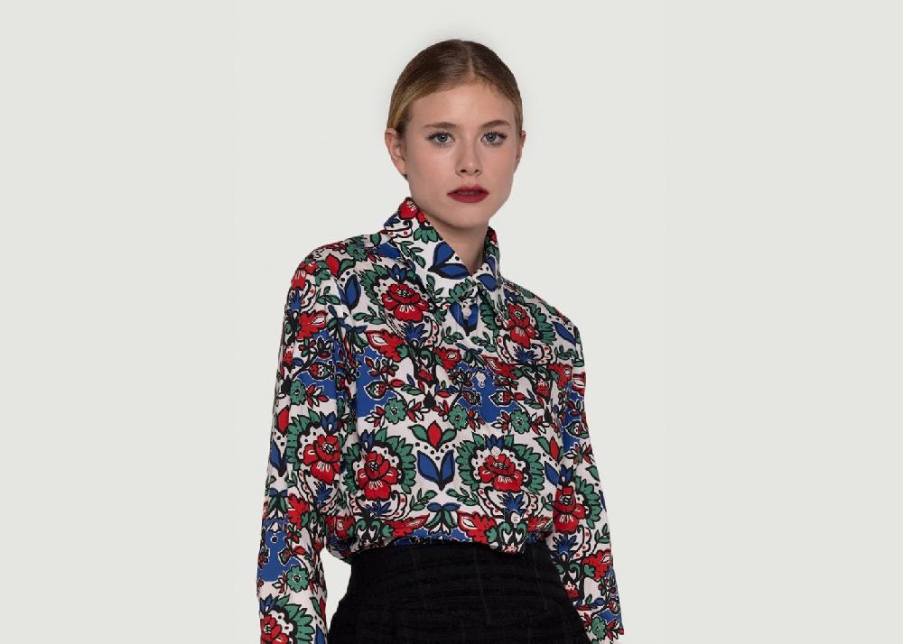 l'exception Chemisier Flamand Multicolore Maison Lener