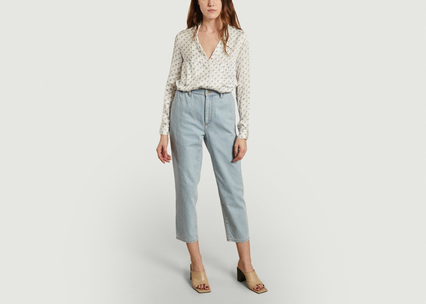 L'exception Chemisier Gaspard Blanc Margaux Lonnberg