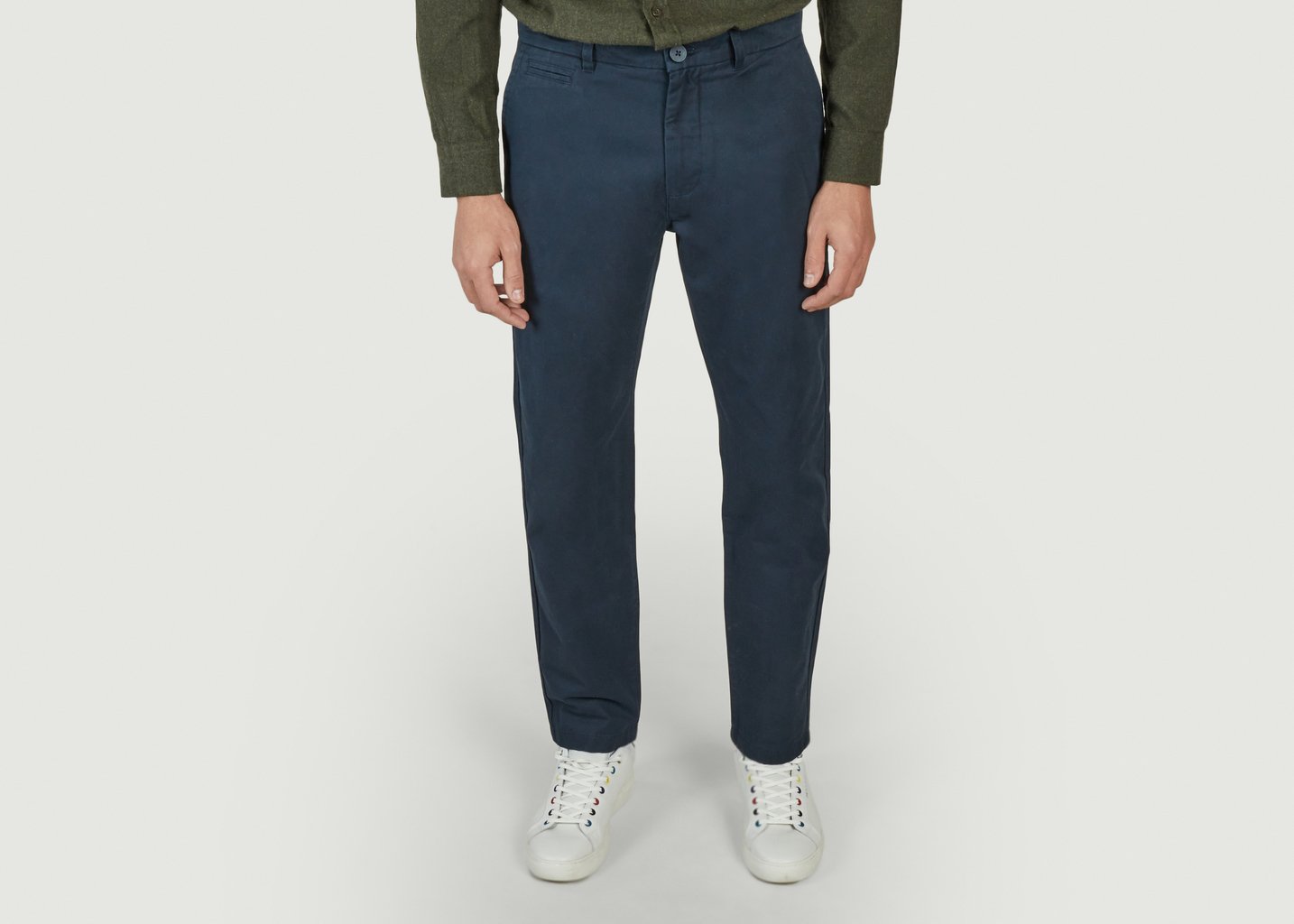 L'exception Chino Chuck Regular Bleu Marine Knowledge Cotton Apparel