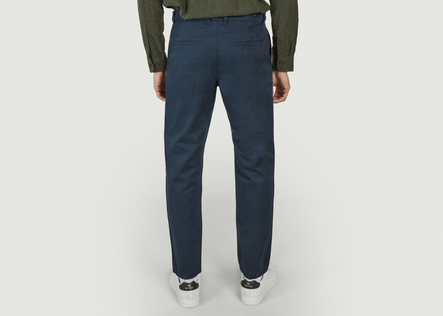 L'exception Chino Chuck Regular Bleu Marine Knowledge Cotton Apparel