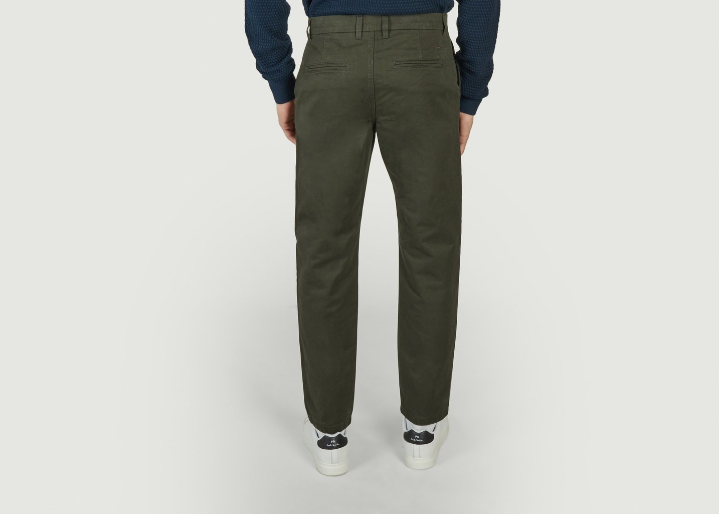 L'exception Chino Chuck Regular Vert Foncé Knowledge Cotton Apparel