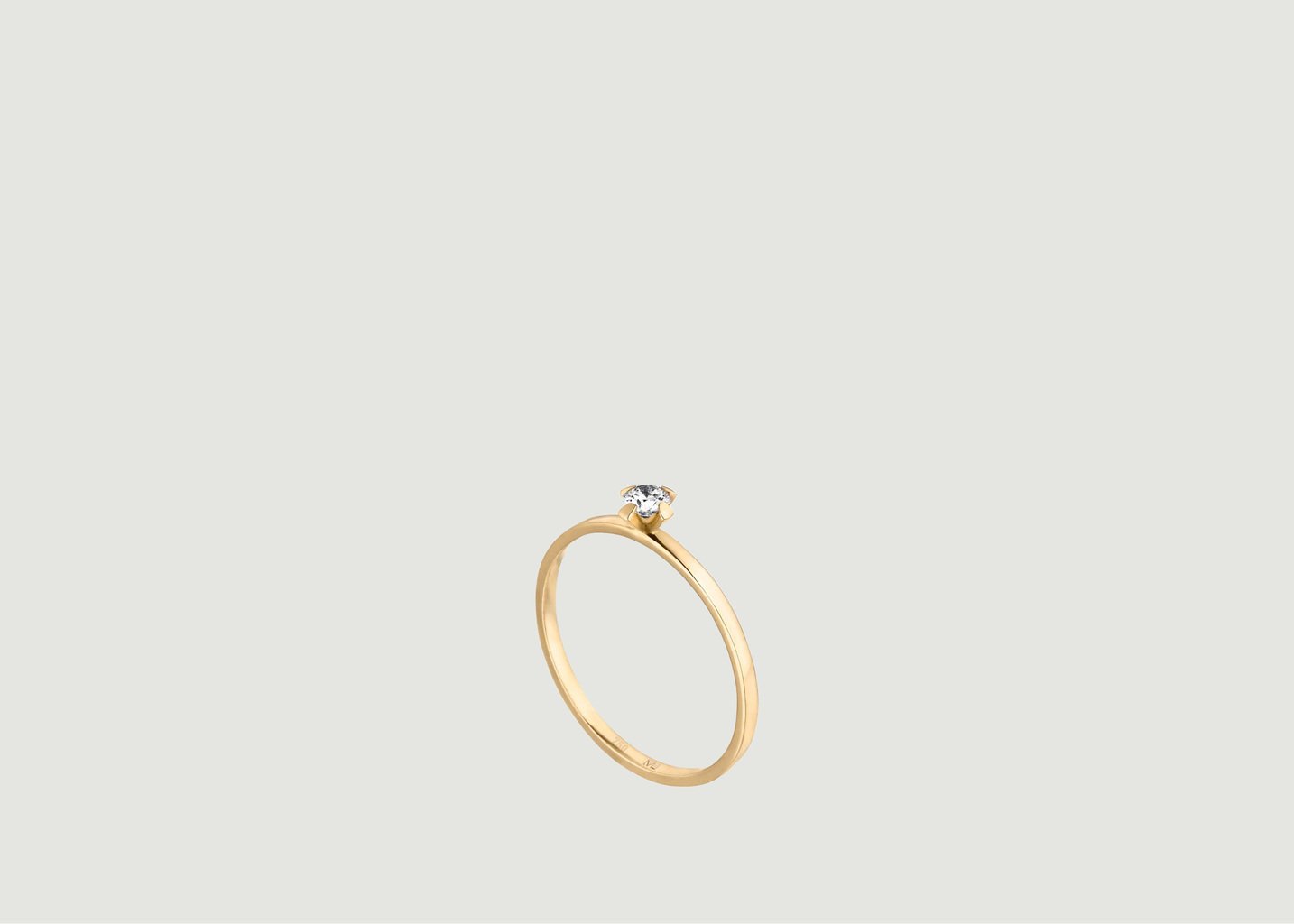 L'exception Classic Engagement Ring: ReMind Medium Solitaire Or Maren Jewellery