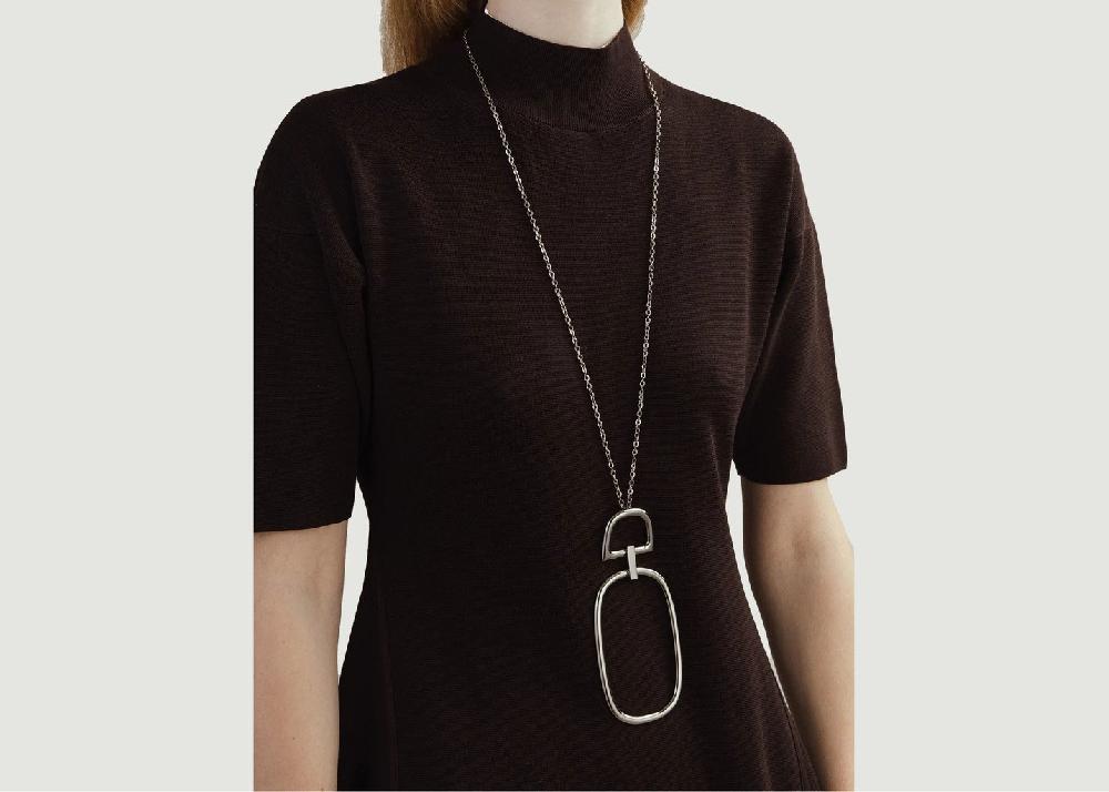 L'exception Collier à Pendentif Dreamy 01 Argent Octogony