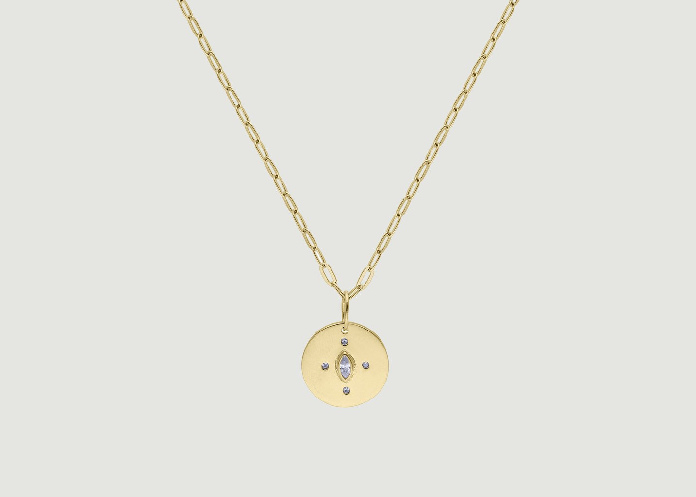 l'exception Collier avec pendentif Karen Or Luj Paris