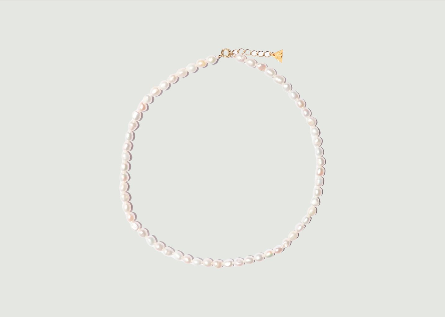 l'exception Collier Barroque Pearls Dating Blanc Wilhelmina Garcia
