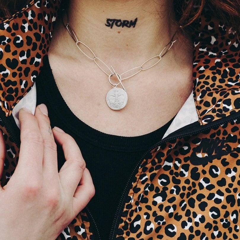 L'exception Collier God Save The Queen 1 Argent Maison Vanité