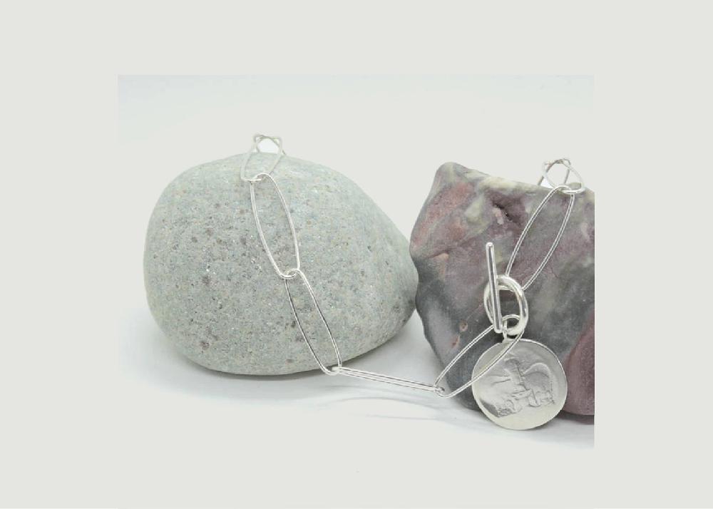 l'exception Collier God Save The Queen 1 Argent Maison Vanité