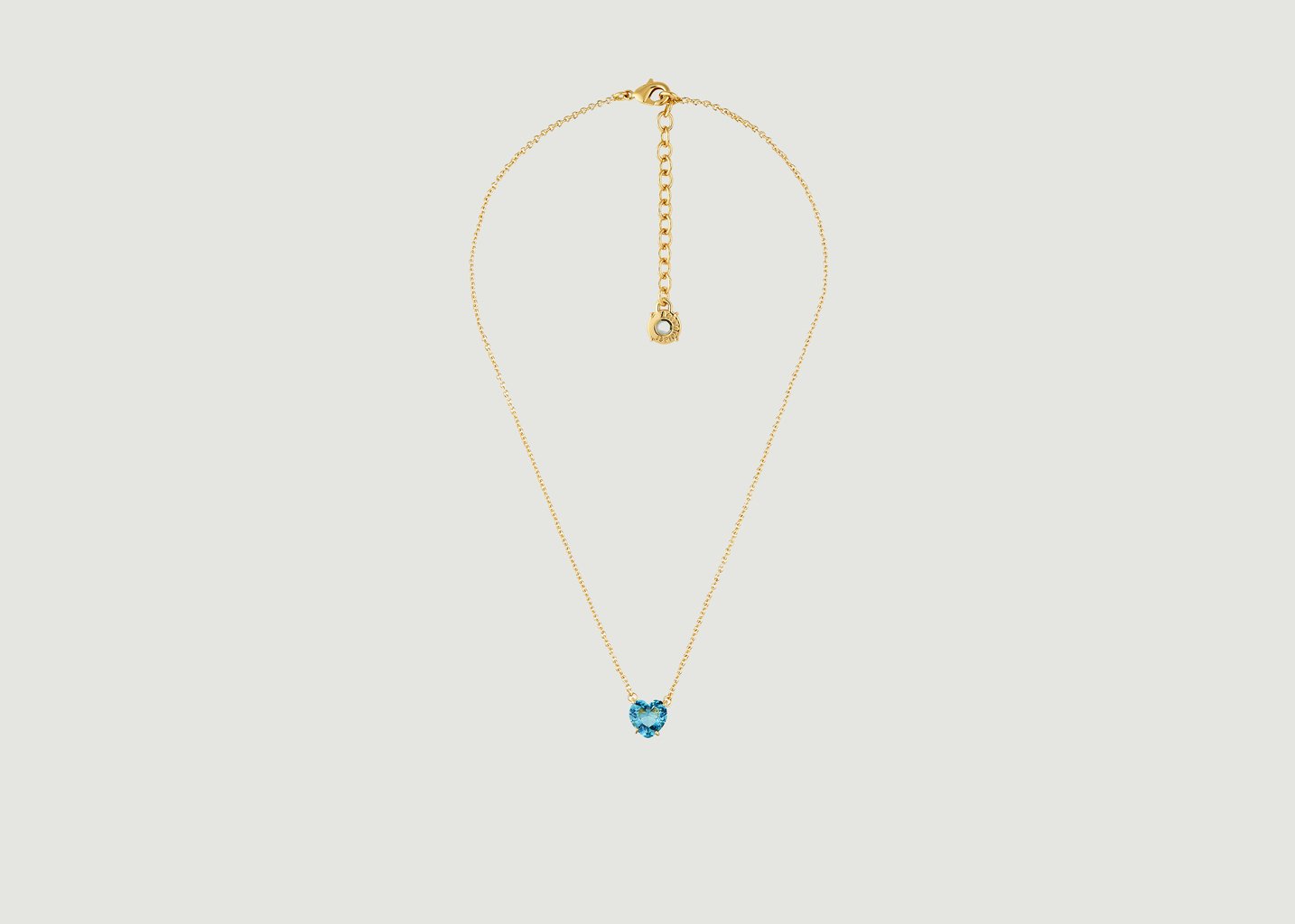 L'exception Collier La Diamantine Coeur Turquoise Les Néréides
