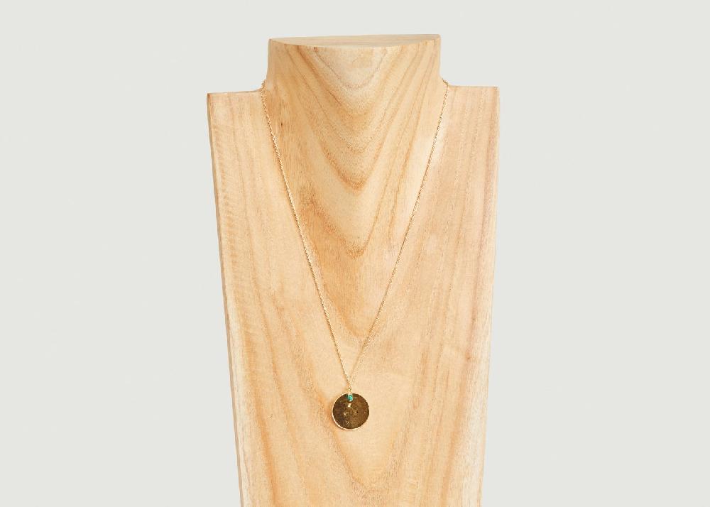 L'exception Collier Médaille Vermeil Abeille Vermeil Par Coeur Paris