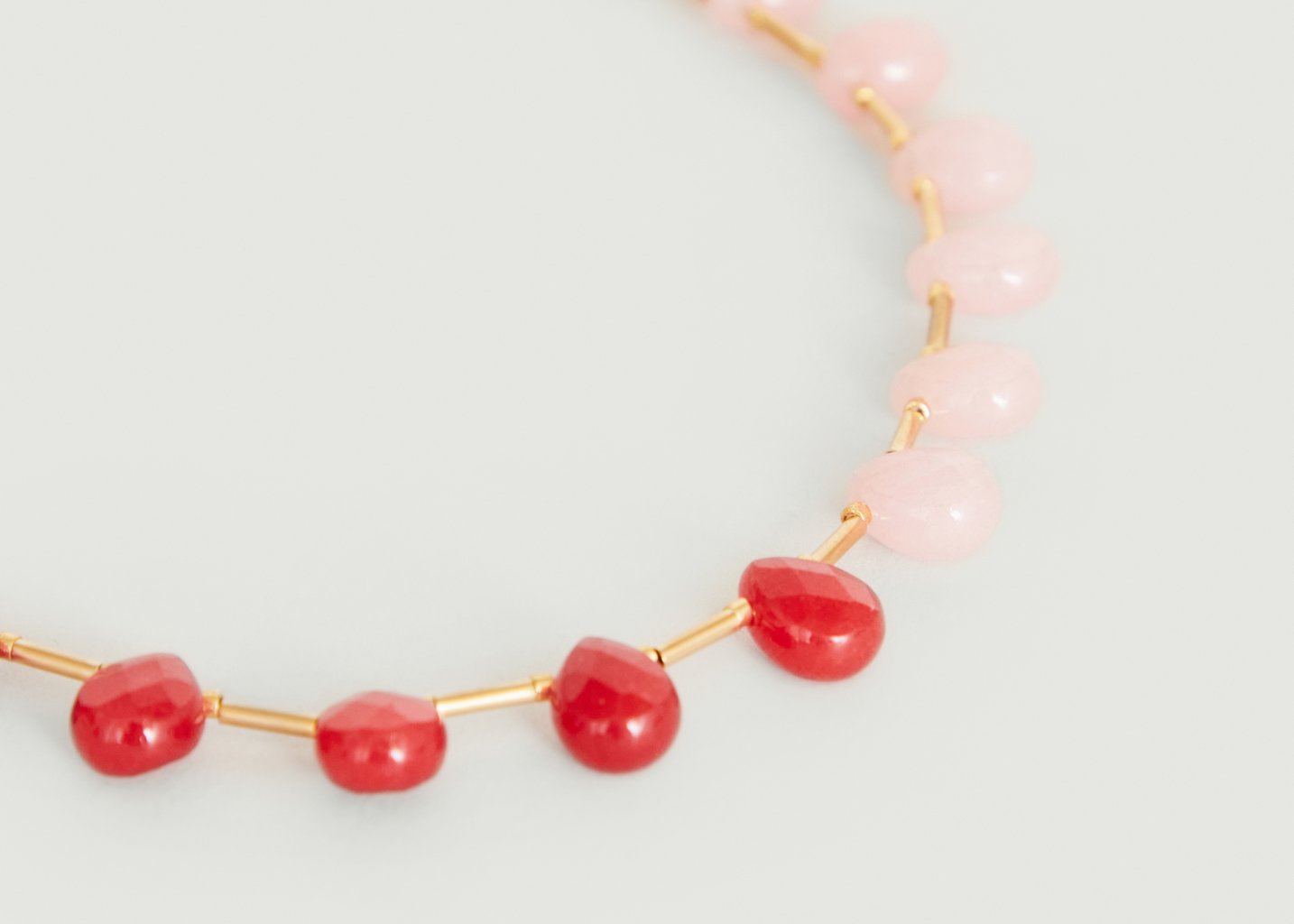 L'exception Collier Medium Yacinthe Rouge Medecine Douce