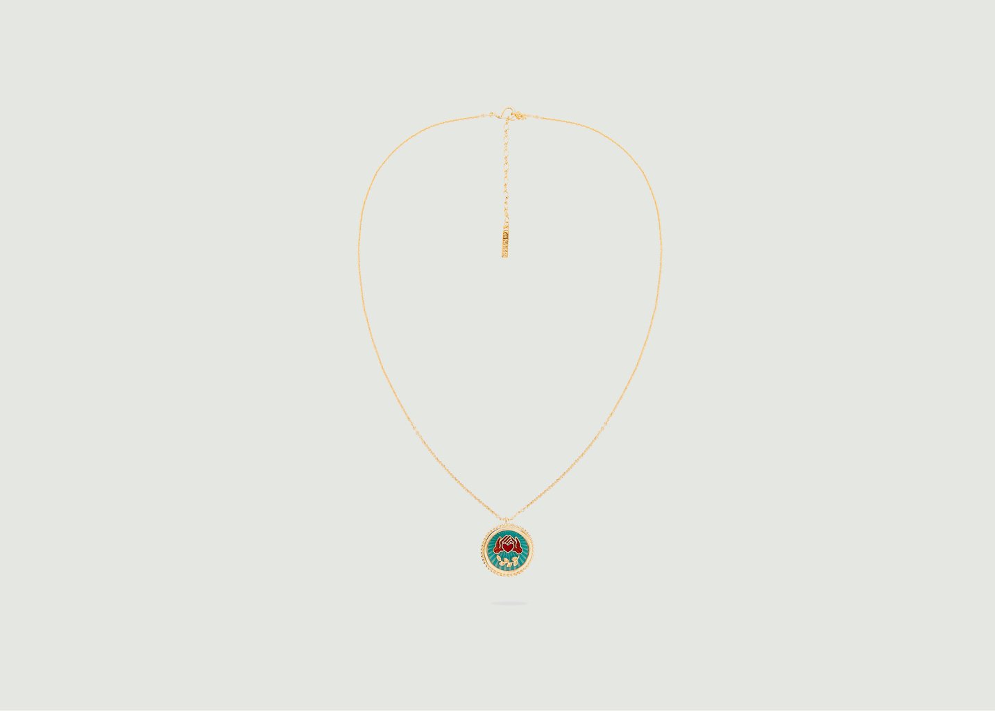 L'exception Collier Pendentif Art Divinatoire Turquoise Les Néréides