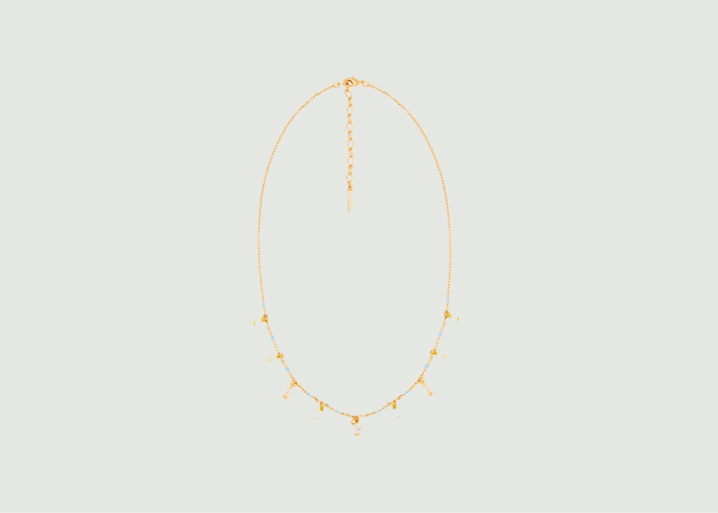 L'exception Collier Pendentif Muguet Poème En Fleurs Blanc Les Néréides