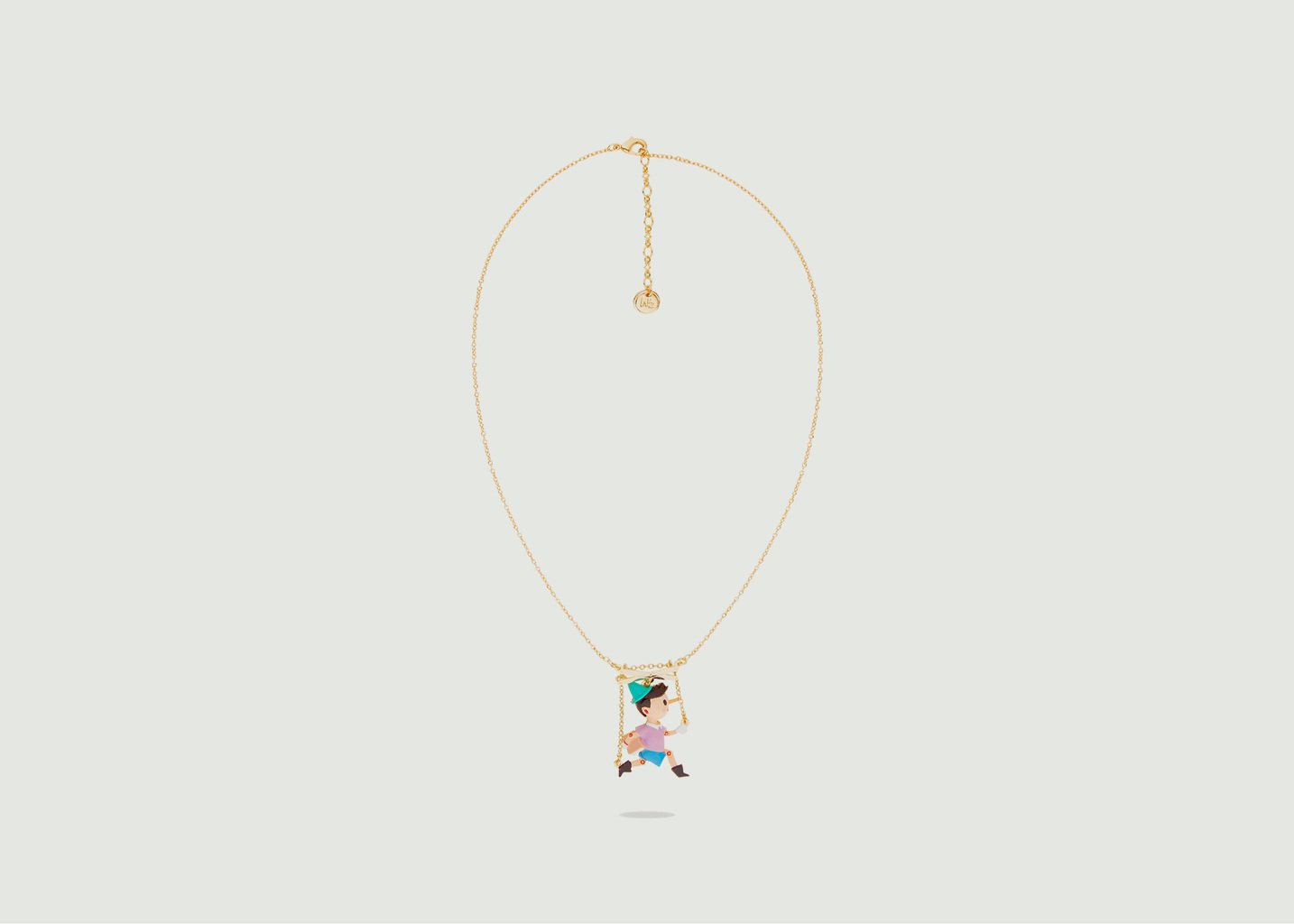 L'exception Collier Piccolino Marionnette Pinocchio Multicolore N2