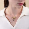 L'exception Collier Plastron Les Iris Bleu Les Néréides