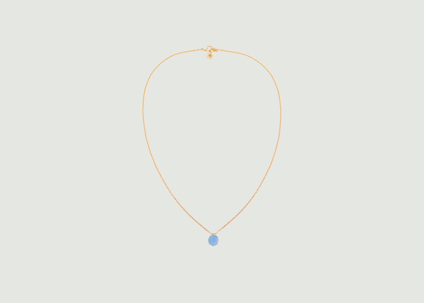L'exception Collier Sautoir La Diamantine Bleu Clair Les Néréides