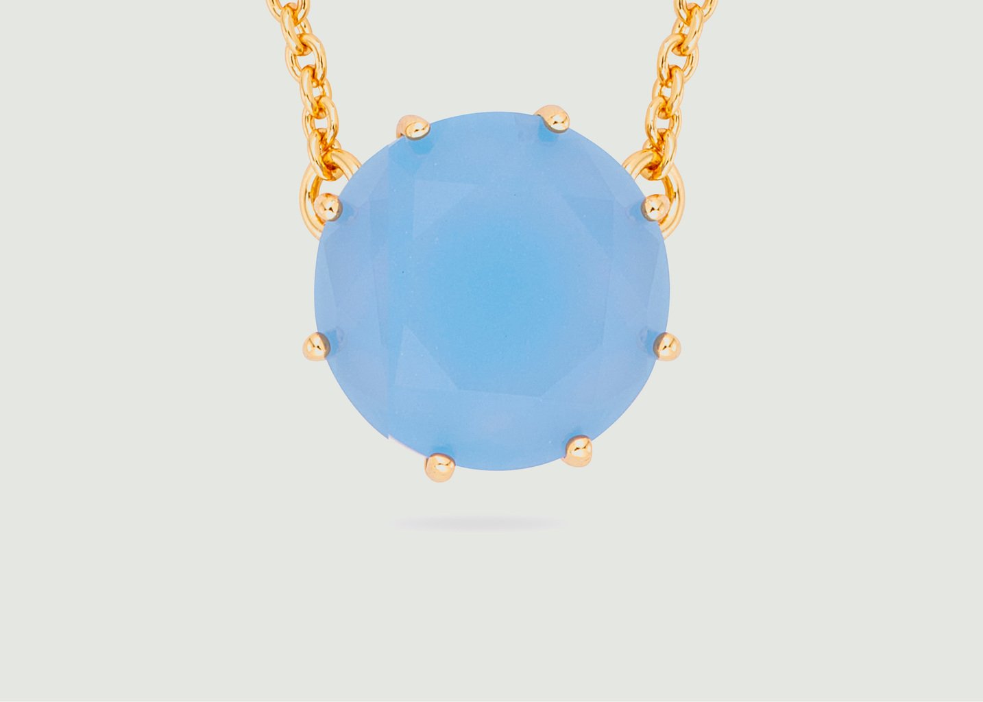 L'exception Collier Sautoir La Diamantine Bleu Clair Les Néréides