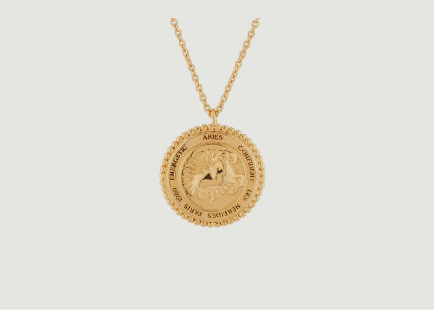 l'exception Collier signe astrologique Bélier Or Les Néréides