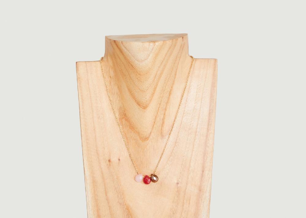 L'exception Collier Yacinthe Rouge Rouge Medecine Douce