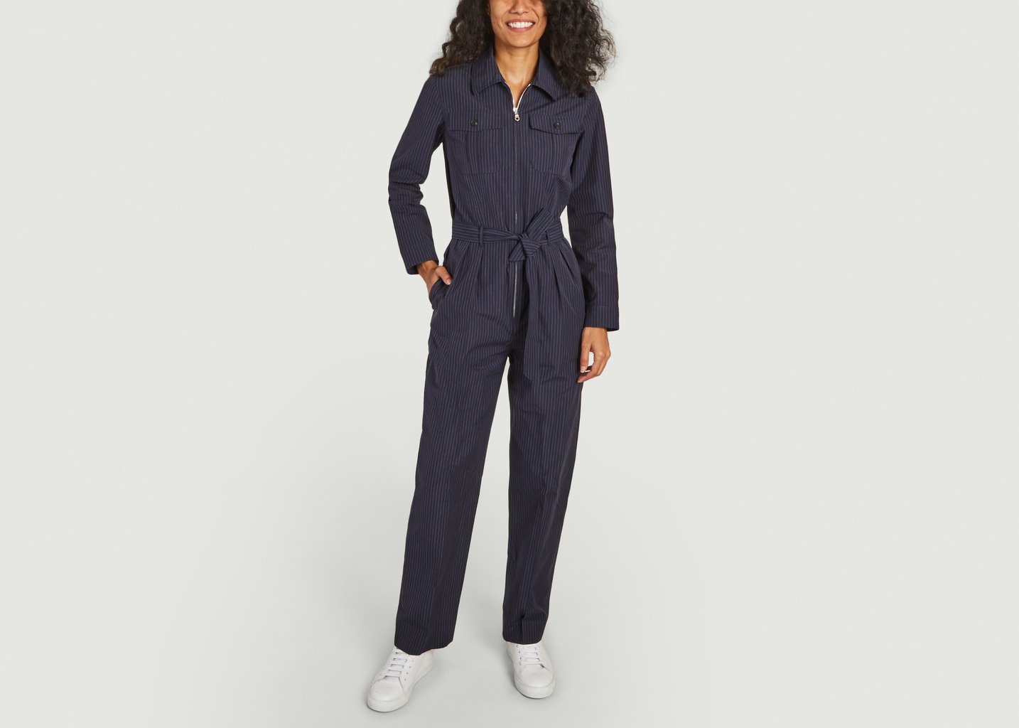 l'exception Combinaison Clémentine Bleu Marine APC Paris