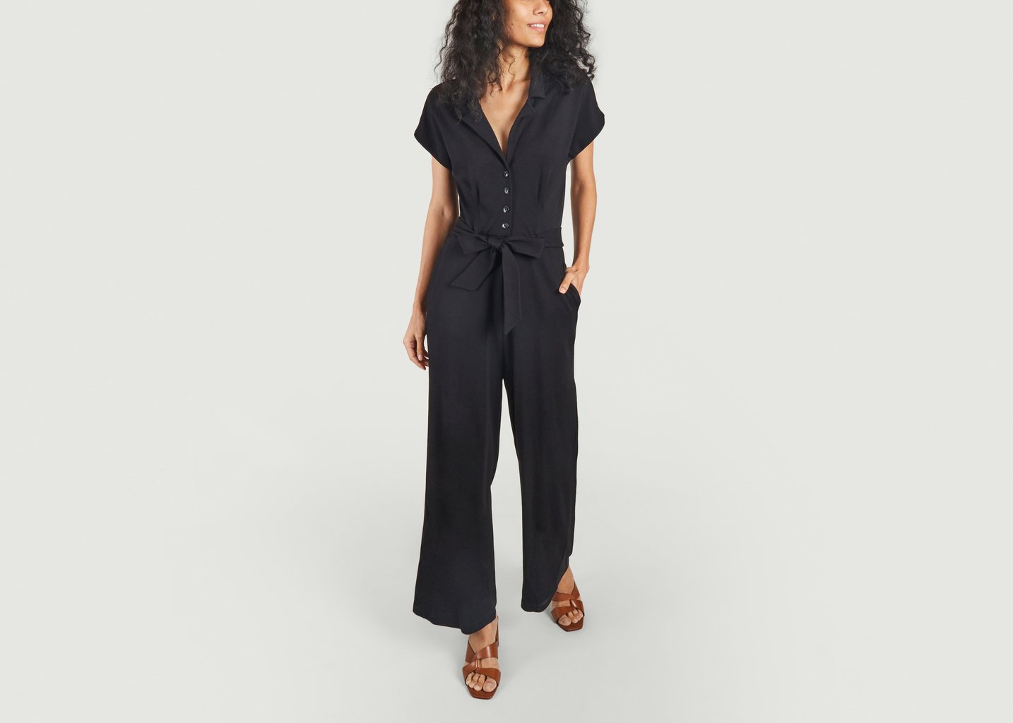L'exception Combinaison Darcy Milano Crêpe Noir King Louie