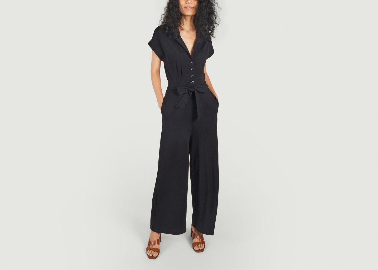 l'exception Combinaison Darcy Milano Crêpe Noir King Louie