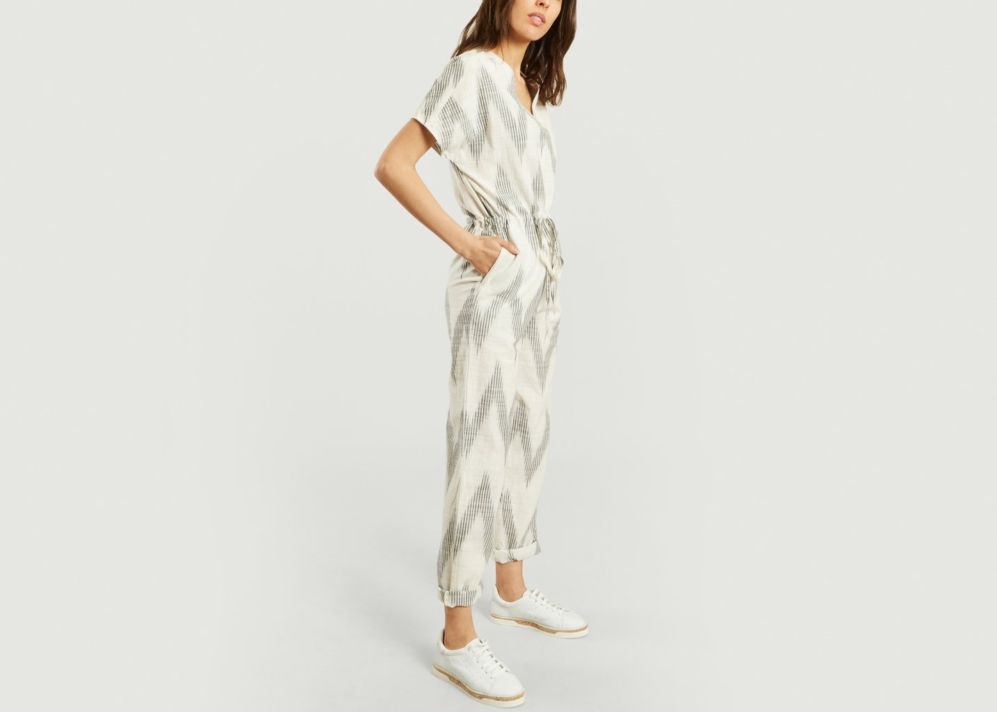 L'exception Combinaison Devi Ecru Fabric Hunted & Collected