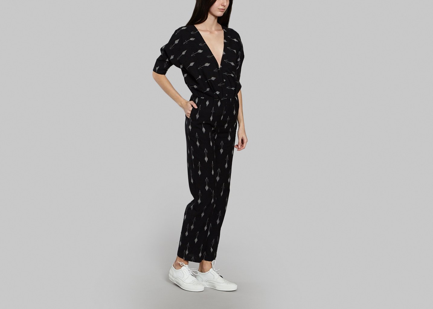 L'exception Combinaison Faye Noir Fabric Hunted & Collected