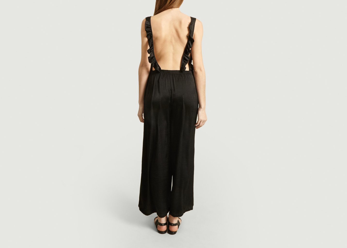 L'exception Combinaison Pantalon Beldi Noir Albertine