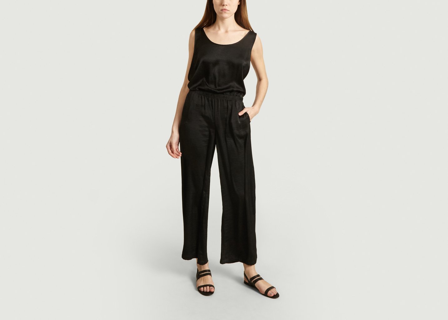 l'exception Combinaison pantalon Beldi Noir Albertine