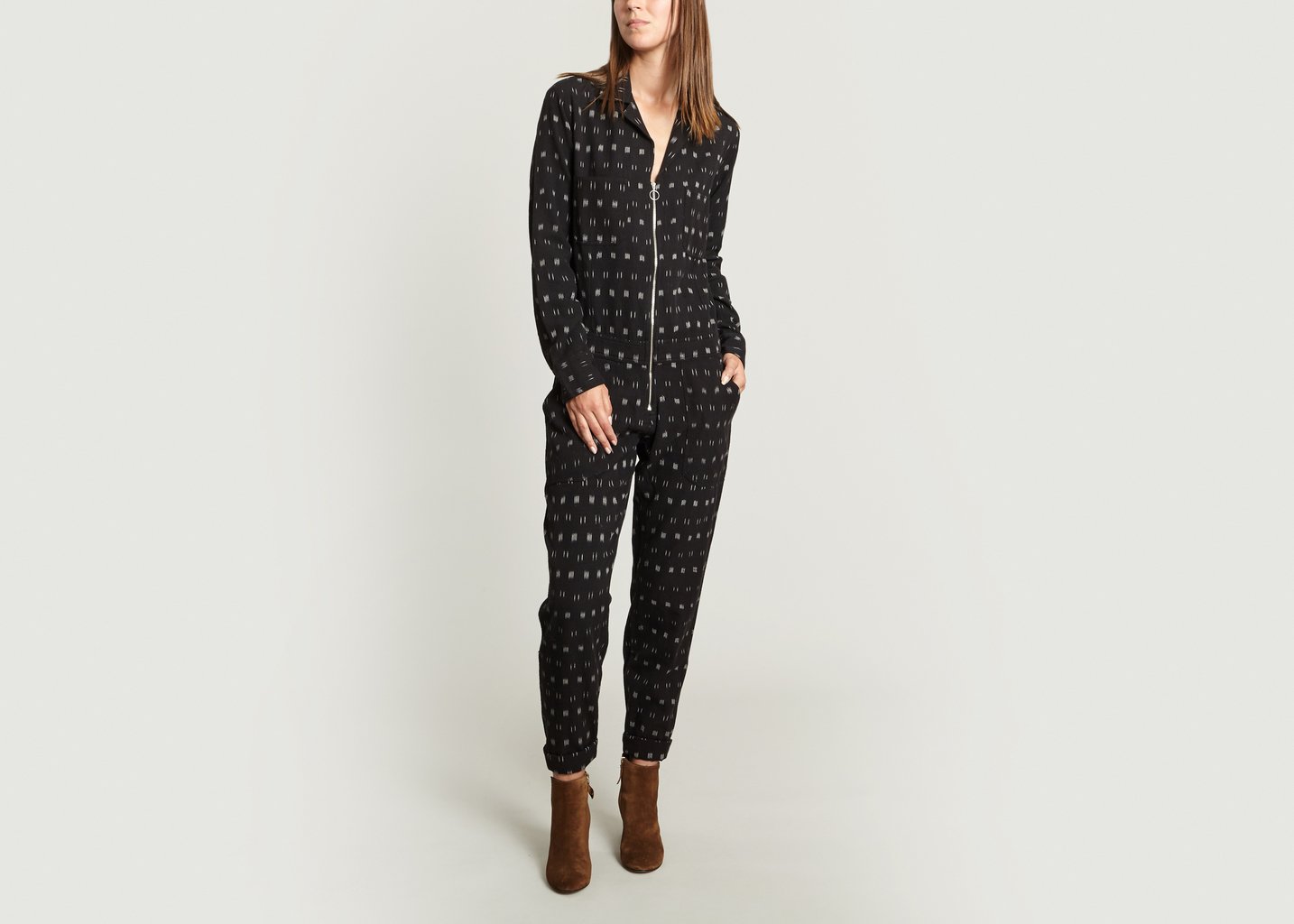 l'exception Combinaison Tara Noir Fabric Hunted & Collected