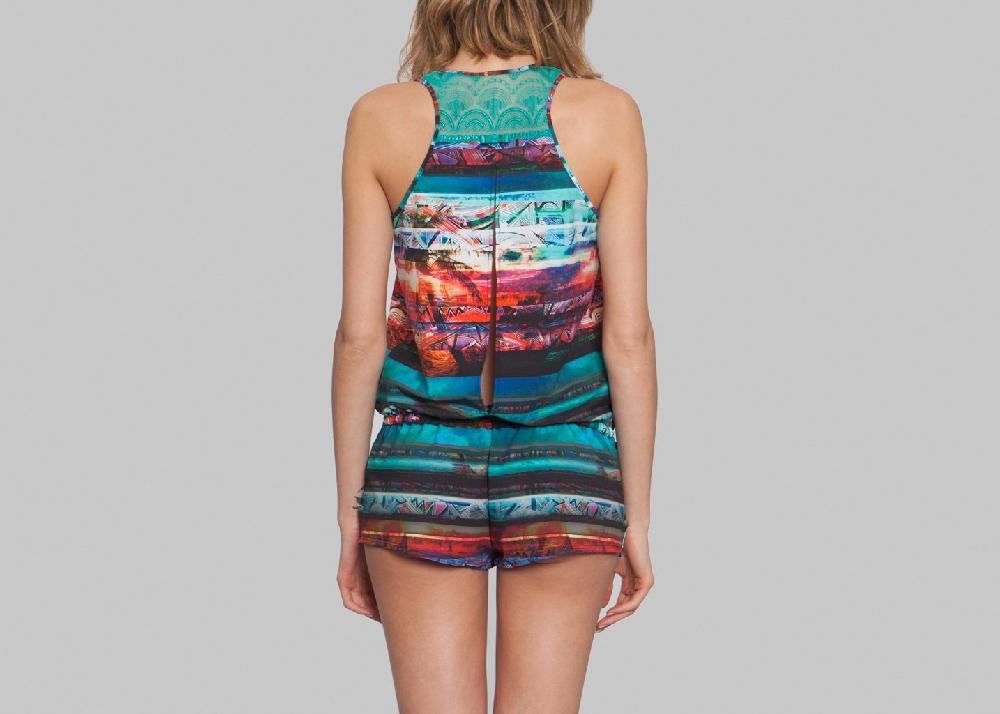L'exception Combishort Mahala Turquoise Atelier Modesti