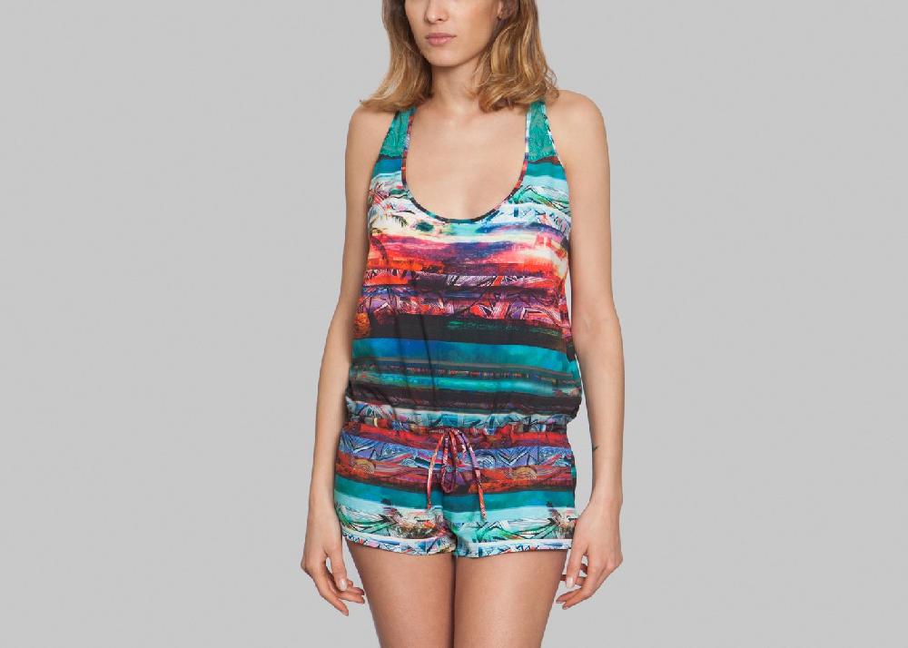 l'exception Combishort Mahala Turquoise Atelier Modesti