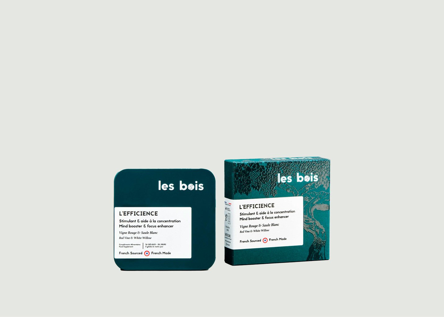 l'exception Complément alimentaire L'Efficience concentration mémoire Blanc Les bois