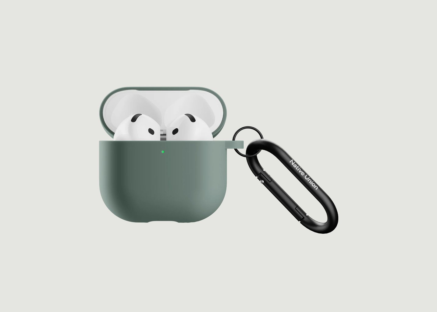 L'exception Coque AirPods Gen 4 Vert Sapin Native Union