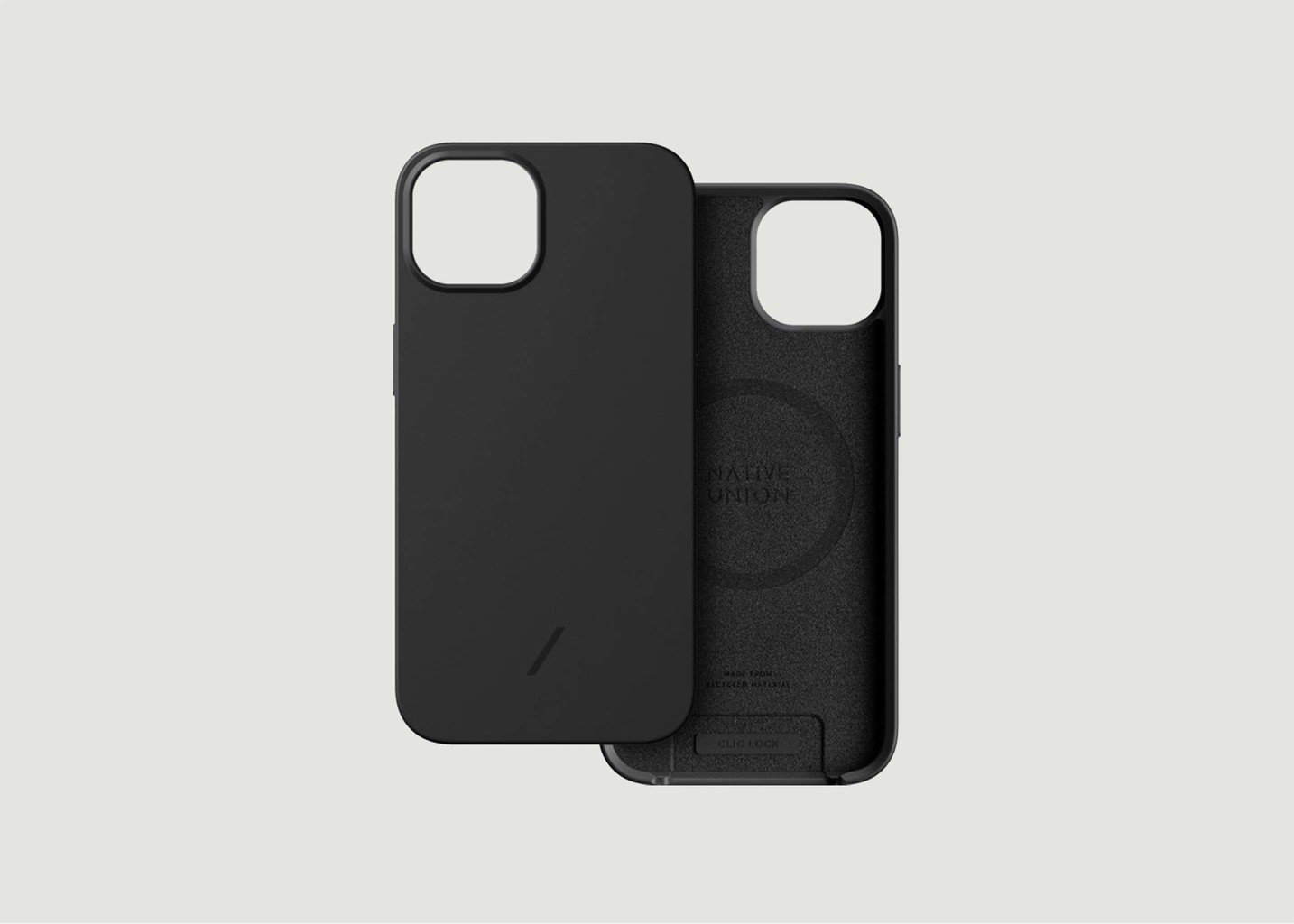 l'exception Coque pour Iphone 13 Clic Pop Noir Native Union