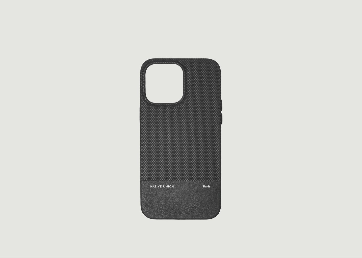 l'exception Coque (Re)Classic iPhone 14 Noir Native Union