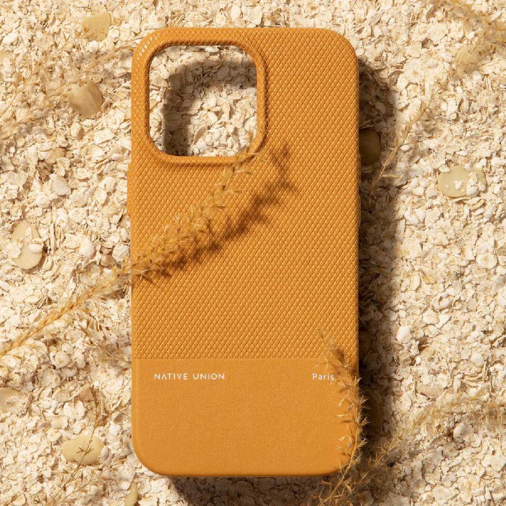 L'exception Coque (Re)Classic IPhone 14 Ocre Native Union
