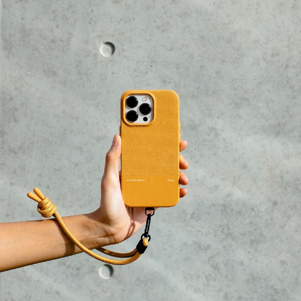 L'exception Coque (Re)Classic IPhone 15 Ocre Native Union