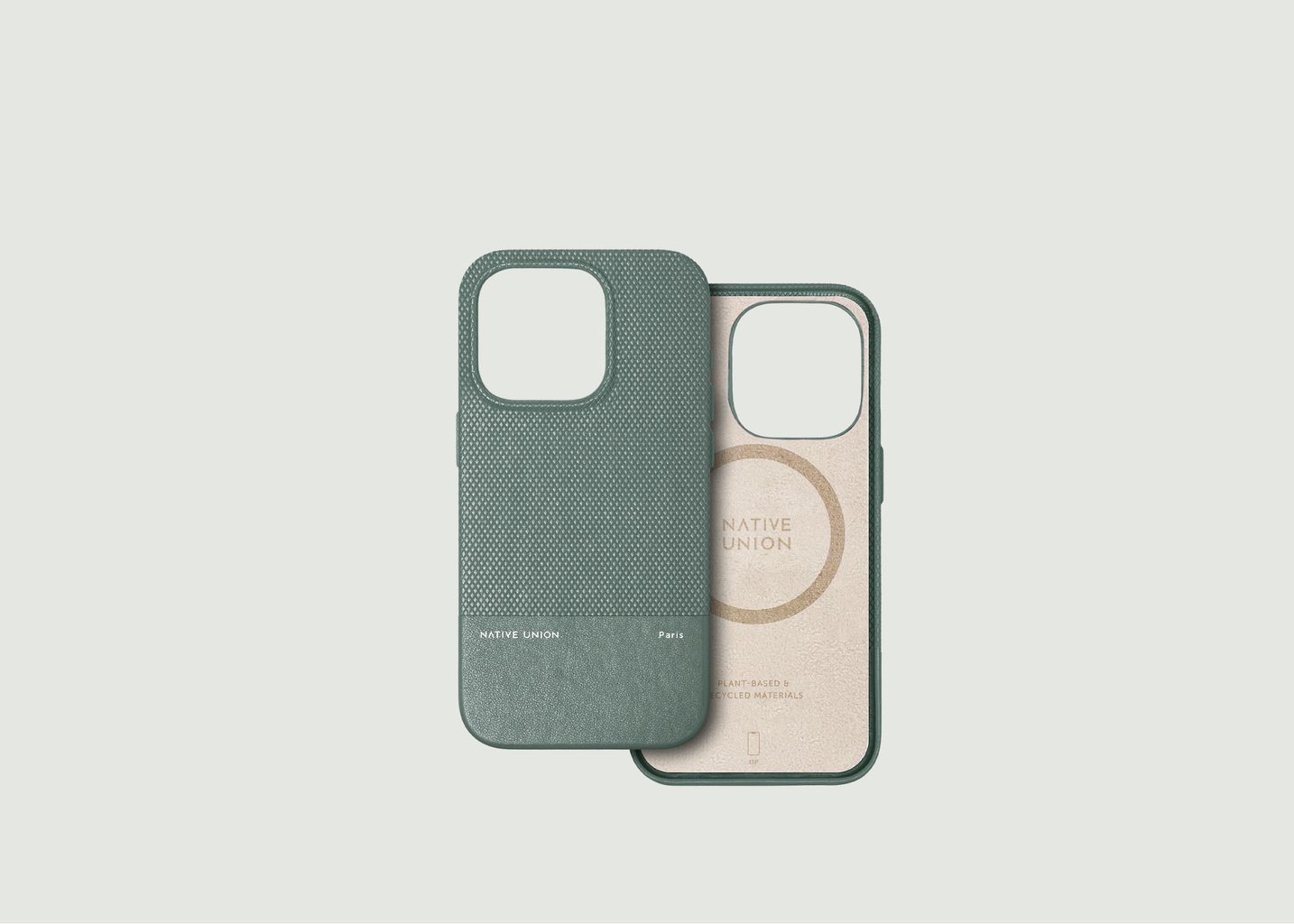 l'exception Coque (Re)Classic iPhone Vert Bouteille Native Union
