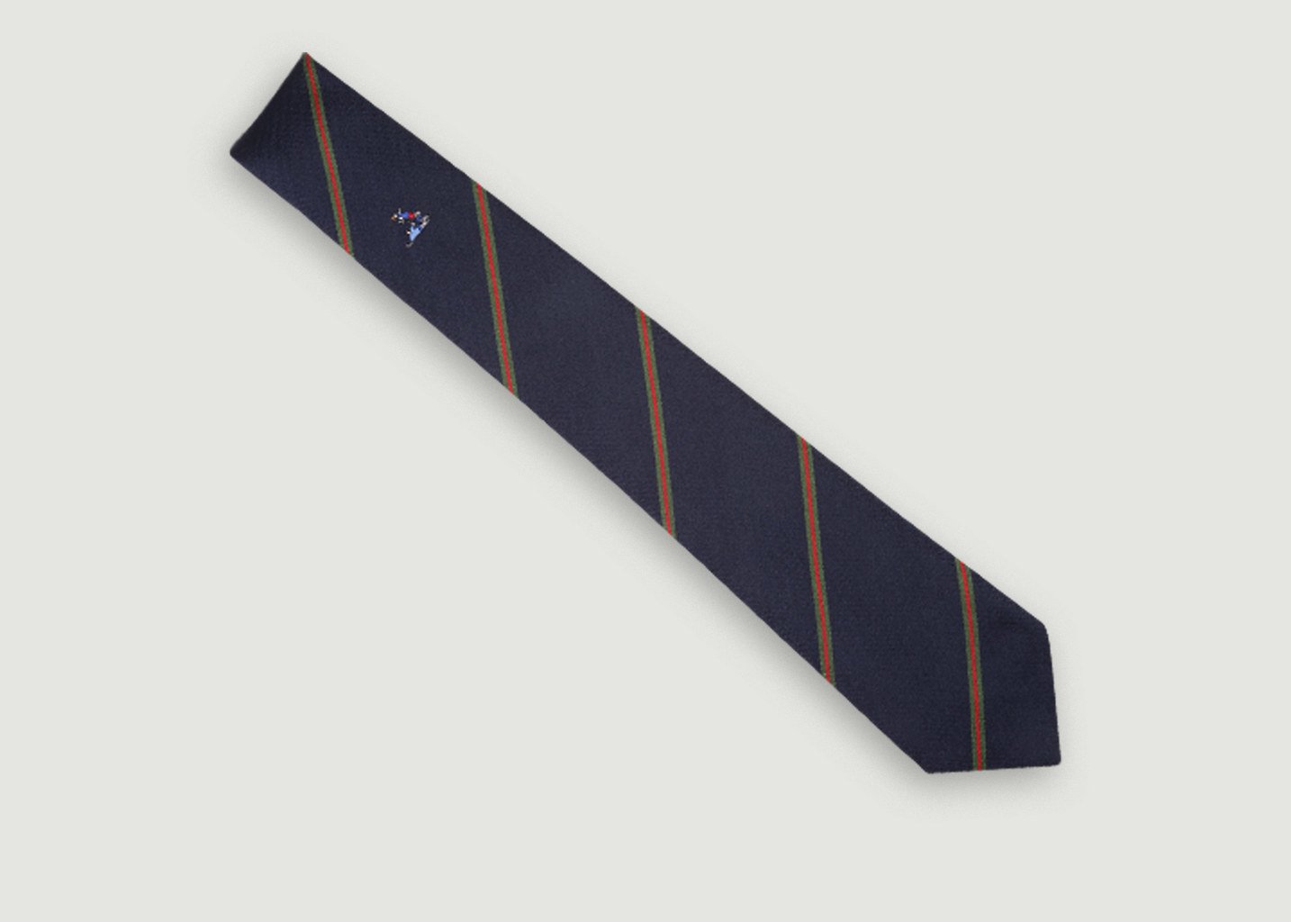 L'exception Cravate Tacle Assassin Bleu Marine Cinabre