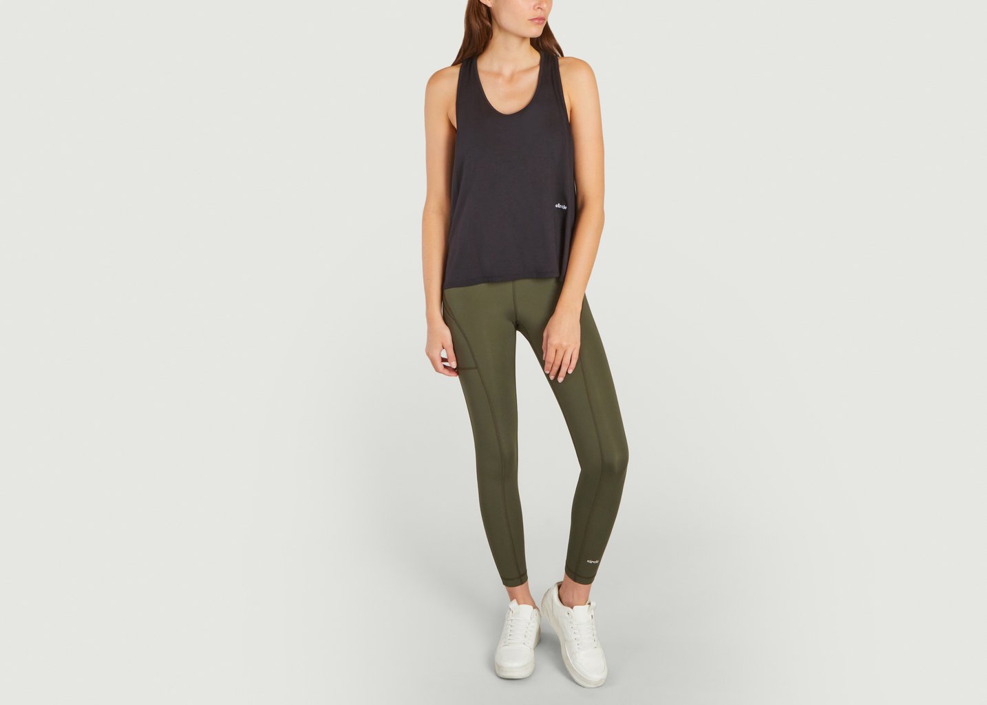 L'exception Débardeur Authentique Noir Circle Sportswear