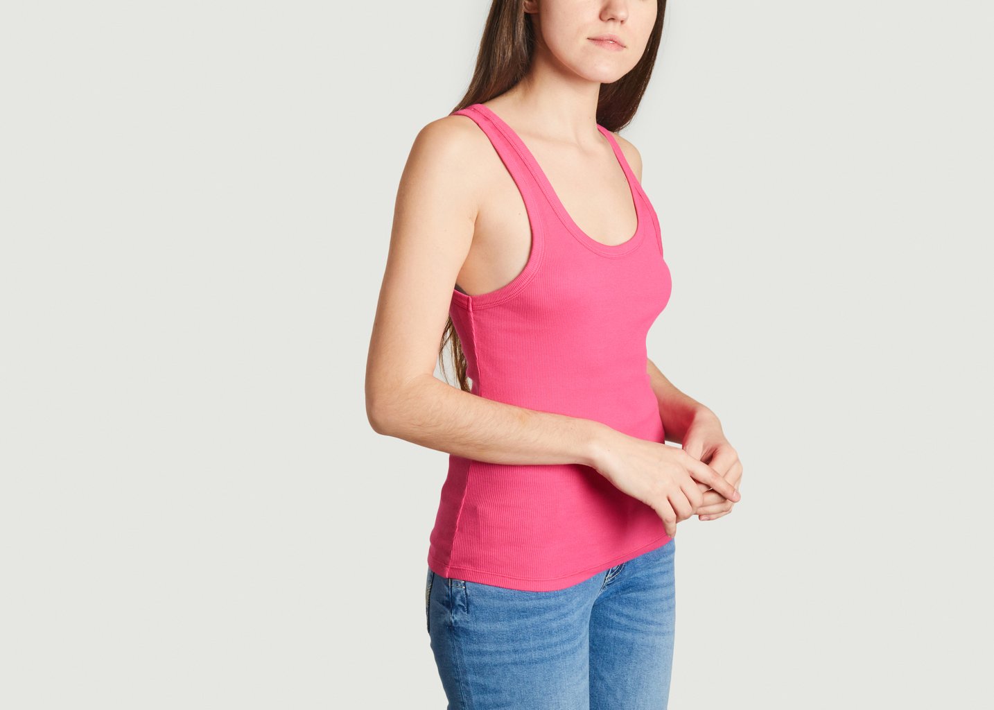 L'exception Débardeur En Coton Biologique Rose Colorful Standard